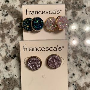 Druzy Earring Bundle